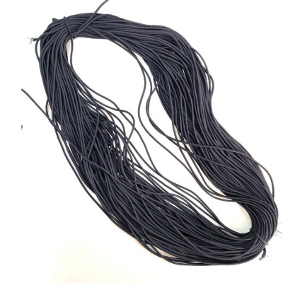 Эластичный шнур, Shock cord, 100 МЕТРОВ, Черный