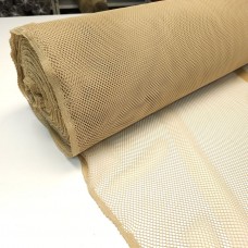 Сетка силовая, акриловая, рюкзачная, 120гр/м, Бежевая, (Мягкая) Сетка силовая, акриловая, рюкзачная, 120гр/м, Бежевая, (Мягкая)