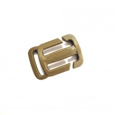 Пряжка переходник АПРИ, двухщелевая TNQ25-20, койот браун