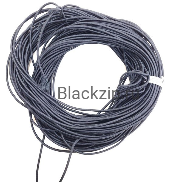 Эластичный шнур, Shock cord, 50 МЕТРОВ, Черный, 3,8мм