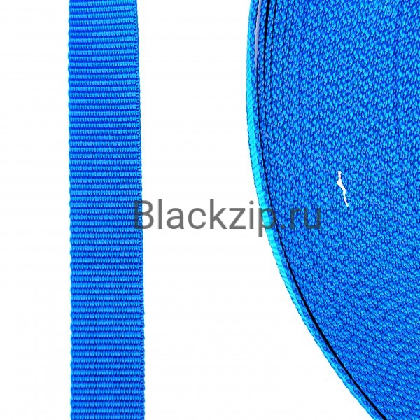 Стропа текстильная АМА, ЛРТП-25, 25мм, голубая