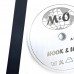 Велкро лента 40мм M&O, Черная, 100% нейлон, КРЮЧОК