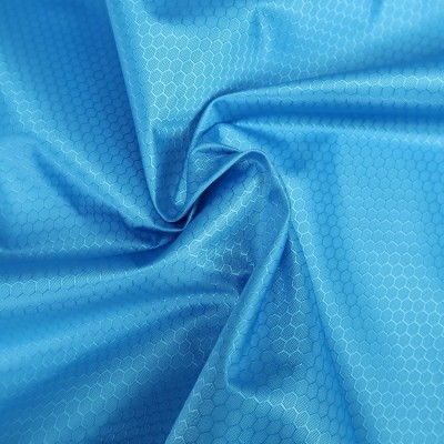 Ткань Оксфорд 300D PU1000, соты, голубой
