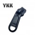 Бегунок для молнии №8, YKK, Черный (обратный, длинный пуллер)