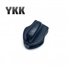 Бегунок для молнии №8, YKK, чёрный (обратный без пуллера) Бегунок для молнии №8, YKK, чёрный (обратный без пуллера)