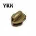Бегунок для молнии YKK №8,  Койот Браун (899), реверс (обратный), без пуллера