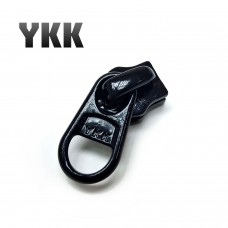 Бегунок для молнии, YKK №8, черный, реверс Бегунок для молнии, YKK №8, черный, реверс
