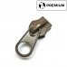 Бегунок для молнии №10, Zip, Койот Браун (прямой, короткий пуллер)