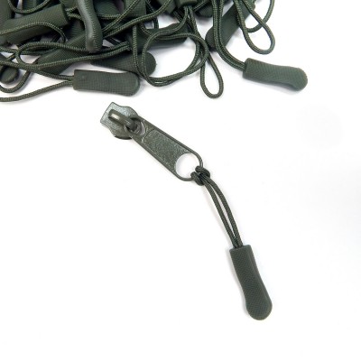 Пуллер для бегунка, Хаки, 100шт Пуллер для бегунка, Хаки, 100шт