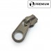 Бегунок для молнии, №8, Zip, Койот Браун (Короткий пуллер)