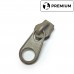Бегунок для молнии, №8, Zip, Койот Браун (Короткий пуллер, обратный)