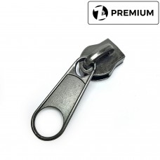 Бегунок для молнии, Темный никель, №10 Премиум