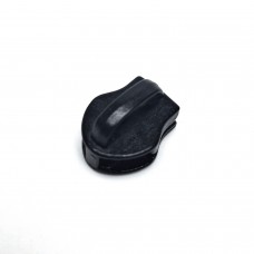 Бегунок для молнии №8, Zip, Черный (прямой, без пуллера)