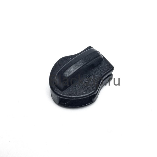 Бегунок для молнии №8, Zip, Черный (обратный, без пуллера)