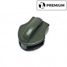 Бегунок для молнии, №10, Zip, Олива (реверсивный, обратный) Бегунок для молнии, №10, Zip, Олива (реверсивный, обратный)