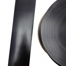 Велкро лента, крючок 100мм, пластик, черный