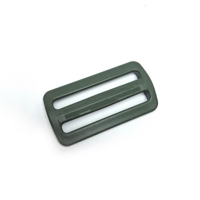 Пряжка двухщелевая 50 мм, Бастион, олива