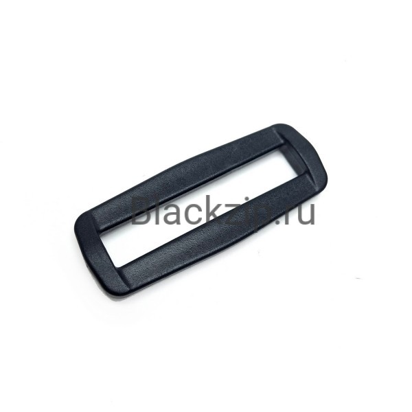 Однощелевая пряжка 50 мм, Бастион, черный — для стропы, рюкзаков и снаряжения