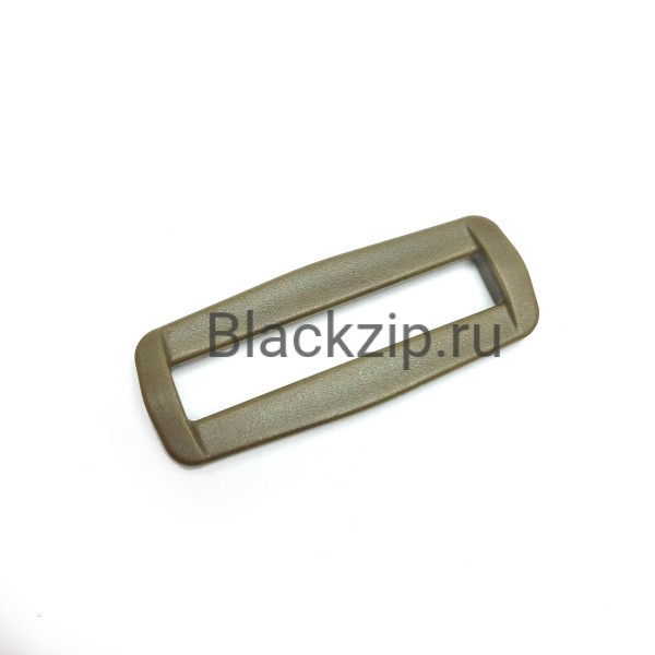 Однощелевая пряжка 50 мм, Бастион, Койот Браун — для стропы, рюкзаков и снаряжения