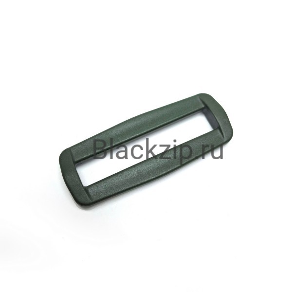 Однощелевая пряжка 50 мм, Бастион, олива — для стропы, рюкзаков и снаряжения