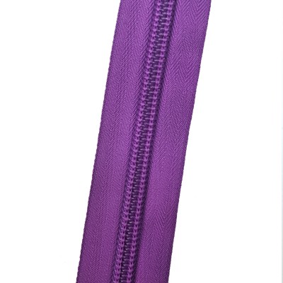 Спиральная молния №10, Премиум, Фиолетовая