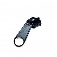 Бегунок для молнии, №8, черный, реверс Бегунок для молнии, №8, черный, реверс