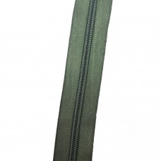 Спиральная молния №5 в расцветке Олива, Стандарт