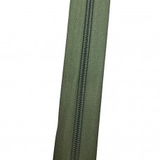 Спиральная молния №8 в расцветке Олива, Стандарт