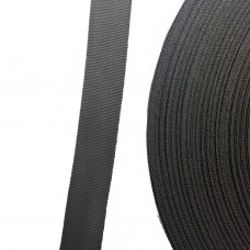 Окантовочная лента, 450D, 22мм, Т. Хаки, Рулон 100м.