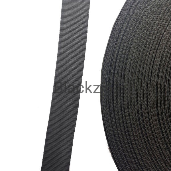 Окантовочная лента, 450D, 22мм, Т. Хаки, Рулон 100м.