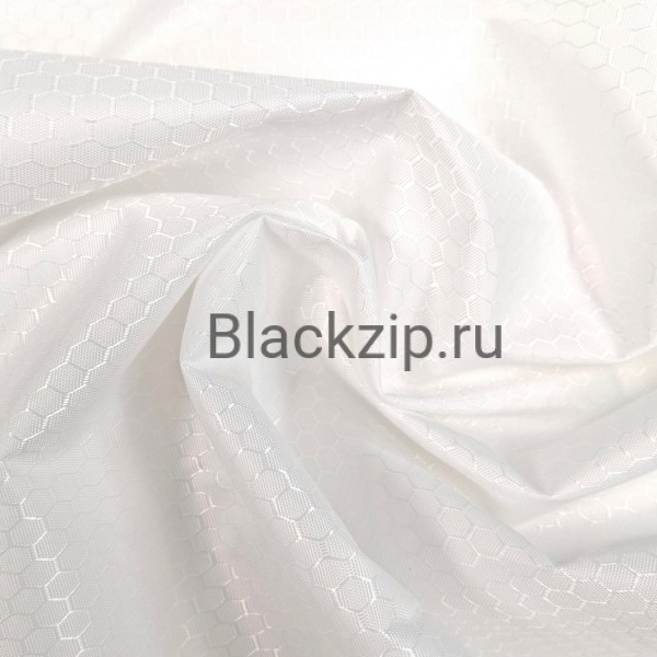 Ткань Оксфорд 300D PU1000, соты, белый