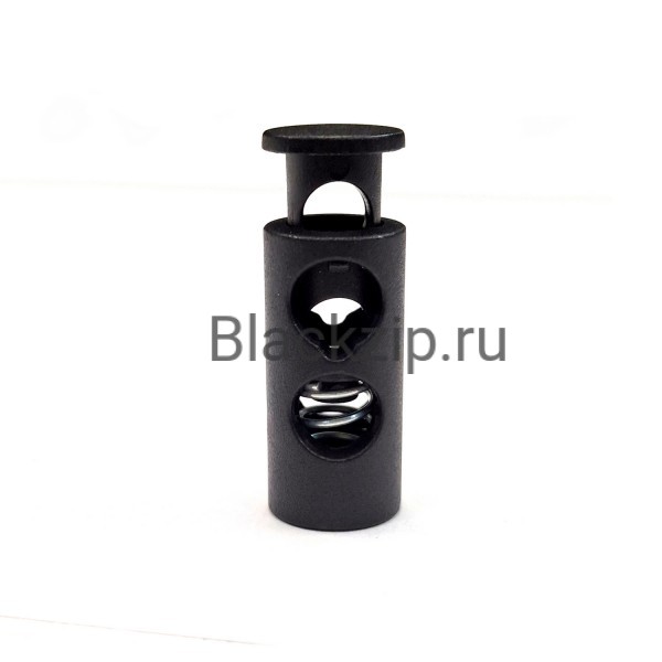 Фиксатор цилиндр двойной, черный