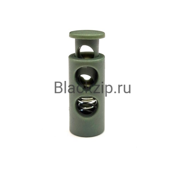 Фиксатор цилиндр двойной, олива