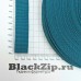 Окантовочная лента ZIP,  22мм, Бирюзовый, Рулон 50м, плотность 7,5гр/м