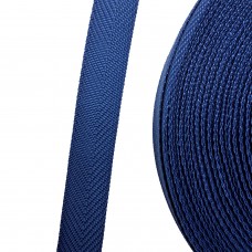 Окантовочная лента ZIP (Елочка),  22мм, Василек, Рулон 50м, плотность 7,5гр/м