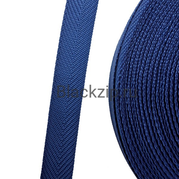 Окантовочная лента ZIP (Елочка),  22мм, Василек, Рулон 50м, плотность 7,5гр/м