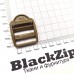Пряжка АПРИ, трехщелевая, LE25, 25мм, койот браун
