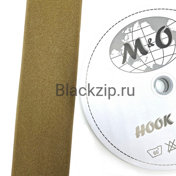 Велкро лента 100мм M&O, койот браун, 100% нейлон, ПЕТЛЯ
