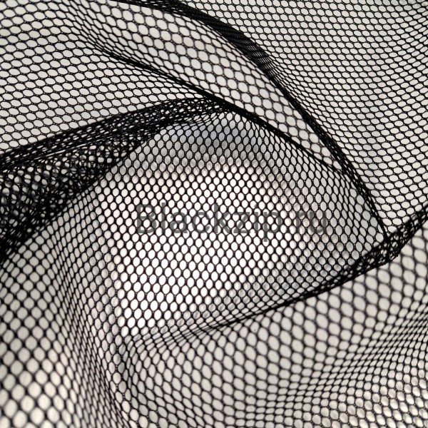 Сетка силовая, акриловая, рюкзачная, 120гр/м, черная