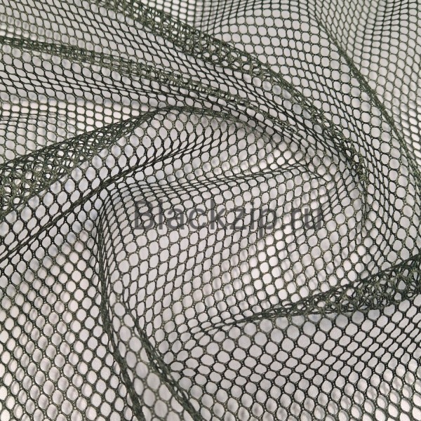 Сетка силовая, акриловая, рюкзачная, 120гр/м, олива (Мягкая)