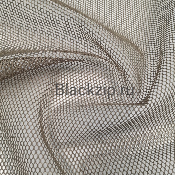 Сетка силовая, акриловая, рюкзачная, 120гр/м, Бежевая / Тан