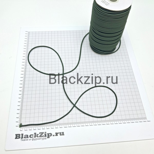 Эластичный шнур, Shock cord, 100 МЕТРОВ, Хаки, 3мм