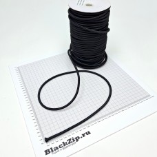 Эластичный шнур, Shock cord, 50 МЕТРОВ, Черный, 6мм Эластичный шнур, Shock cord, 50 МЕТРОВ, Черный, 6мм