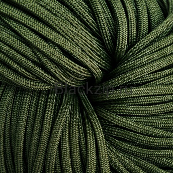 Шнур паракорд , ИТГФ, олива, 4 мм, Рулон 100 метров