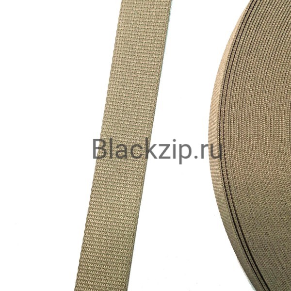 Стропа текстильная ИТГФ, 25мм, светлый Бежевый, (цвет 240)