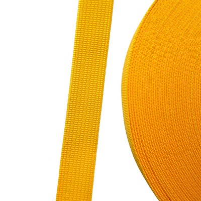 Стропа текстильная АМА, ЛРТП-25М, 25мм, желтая, лимонная