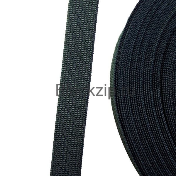 Стропа текстильная АМА, ЛРТП-25М, 25мм, темно-зеленая