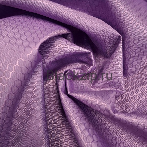 Ткань Оксфорд 300D PU1000, соты, фиолетовый