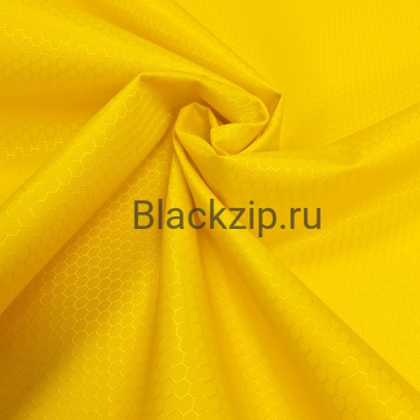 Ткань Оксфорд 300D PU1000, соты, желтый