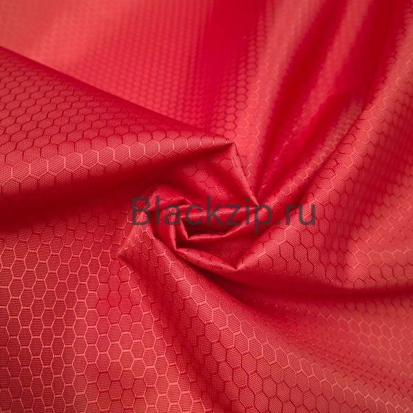 Ткань Оксфорд 300D PU1000, соты, красный